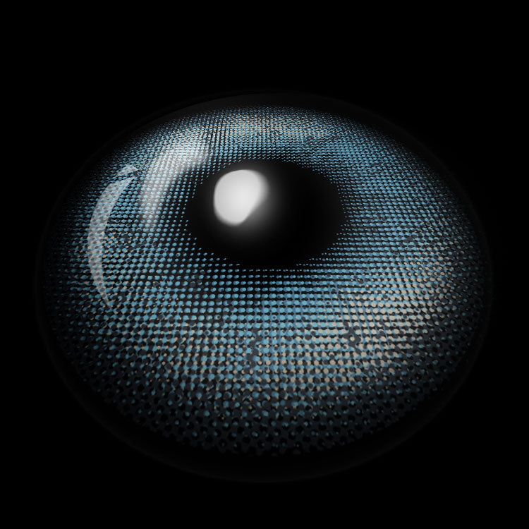 Stardust Veil Blue Contact Lenses 3D Display