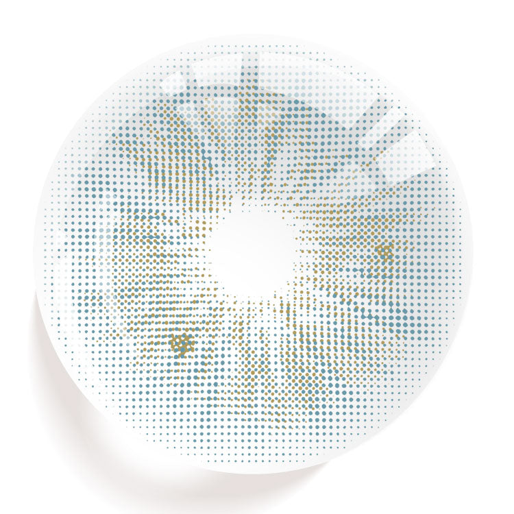 EYESFAV Frosted Love Blue Contact Lenses