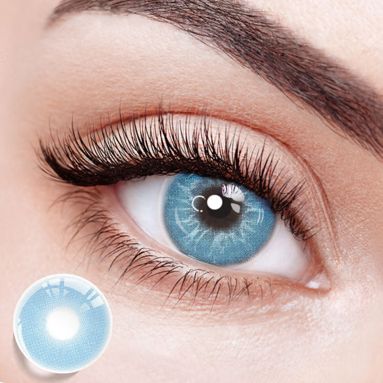Sparkling Blue Contact Lenses