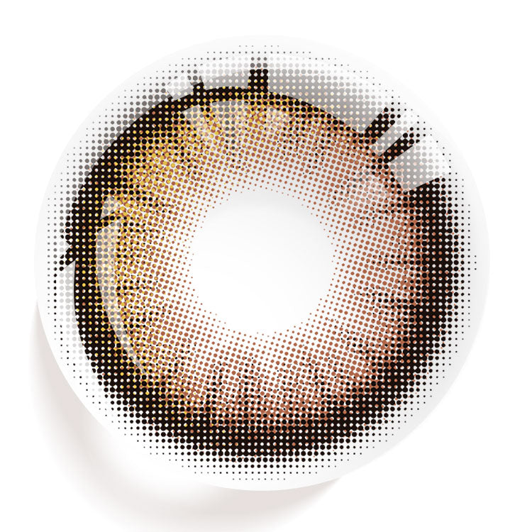 EYESFAV Axis Vision Brown Contact Lenses