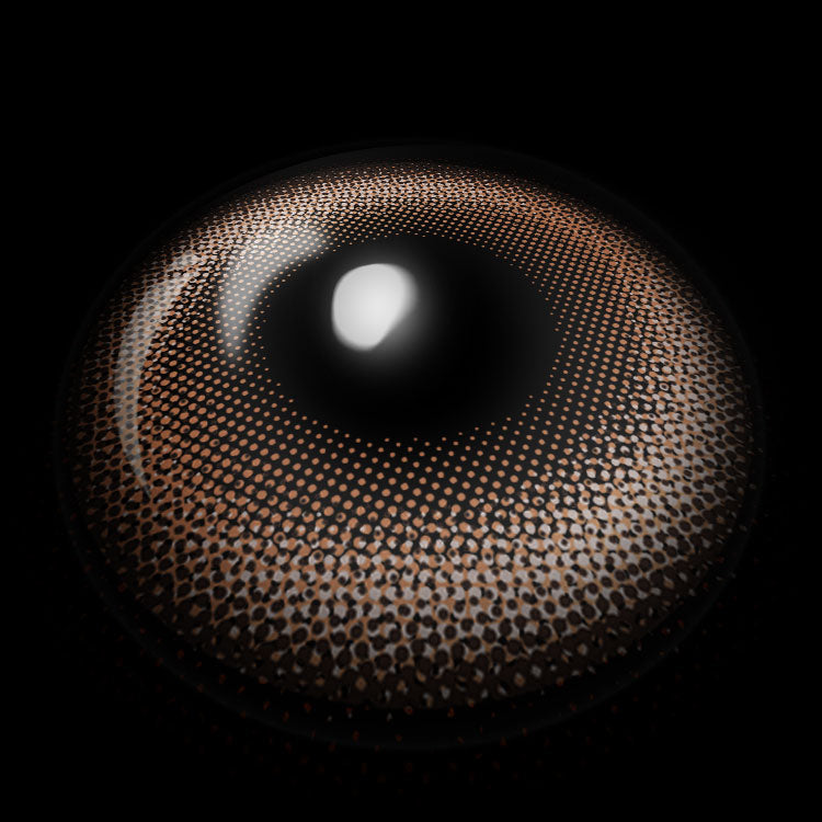 Donut Hazel Contact Lenses 3D Display