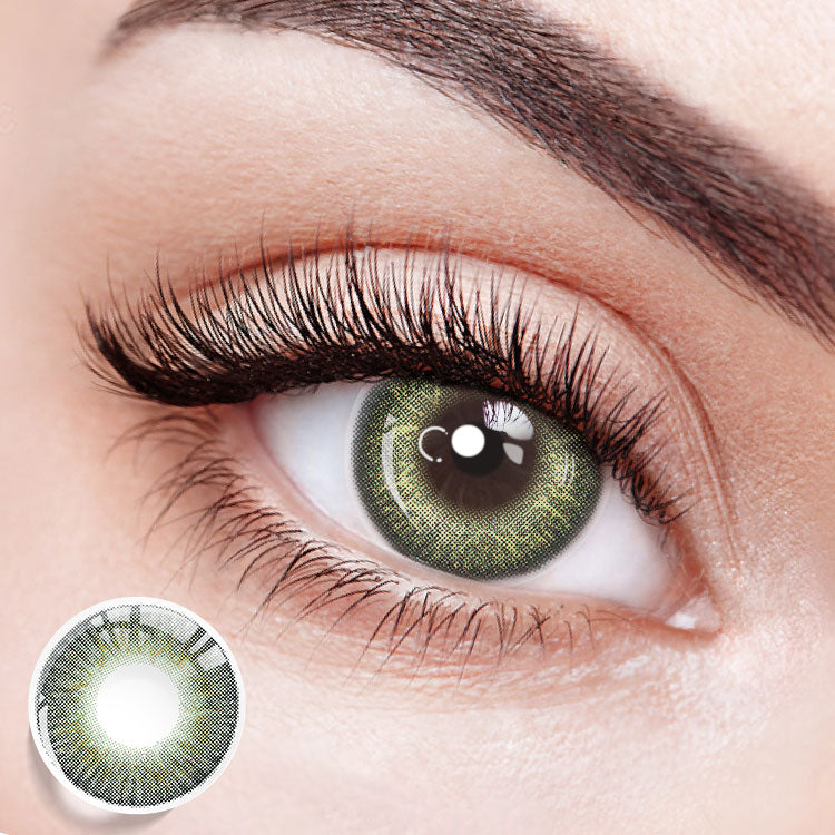 Verdant Spark Green Contact Lenses