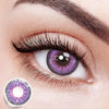 Neon Pulse Purple Contact Lenses
