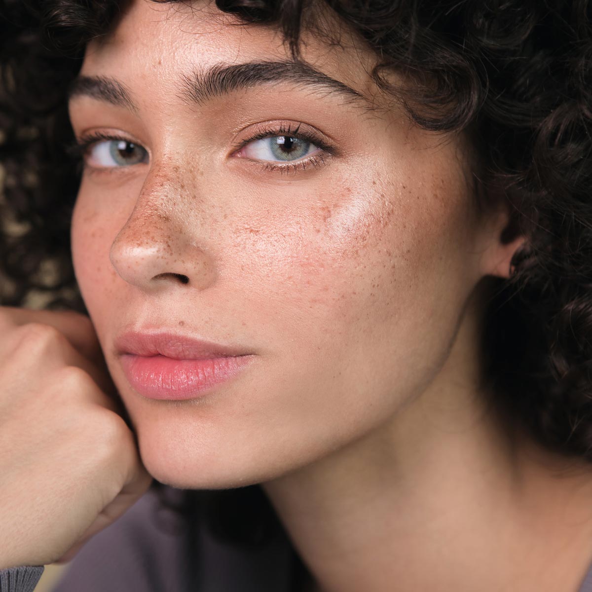 Beautiful Women Wearing Pan-Am Green Colored Contact Lenses