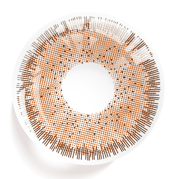 EYESFAV Earthbound Pulse Brown Contact Lenses