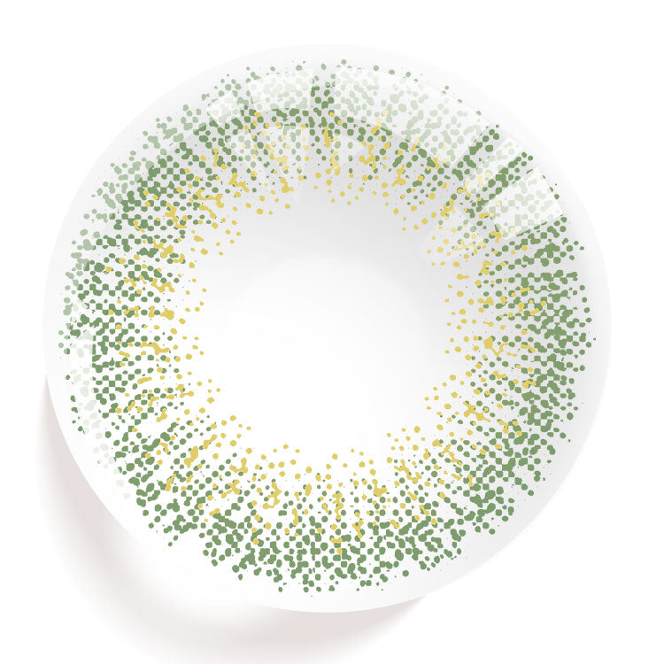 EYESFAV Stripe Essence Green Contact Lenses