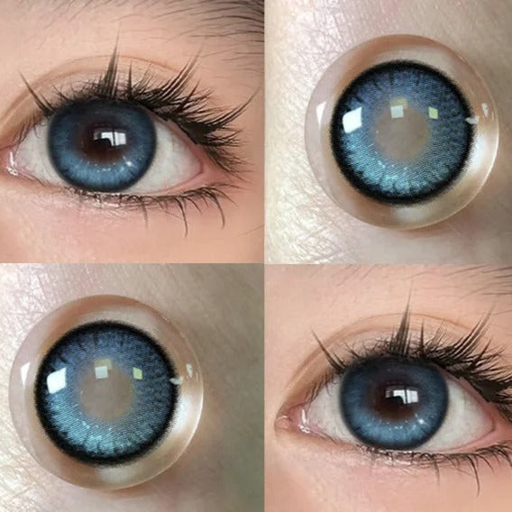 Lentes de contacto de color azul Eternity 