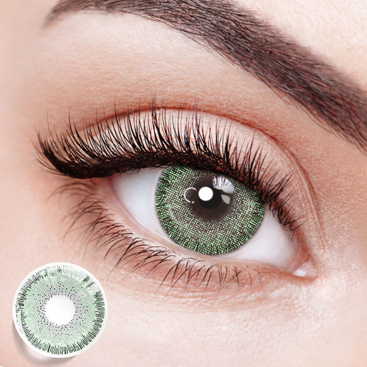 Topaz Green Contact Lenses