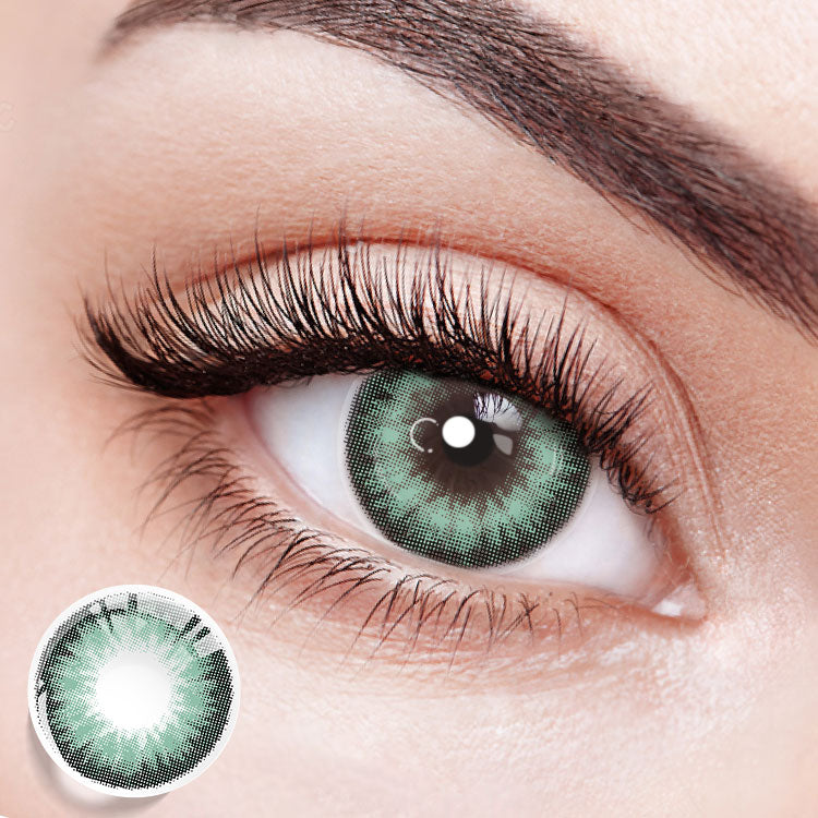 Axis Vision Green Contact Lenses