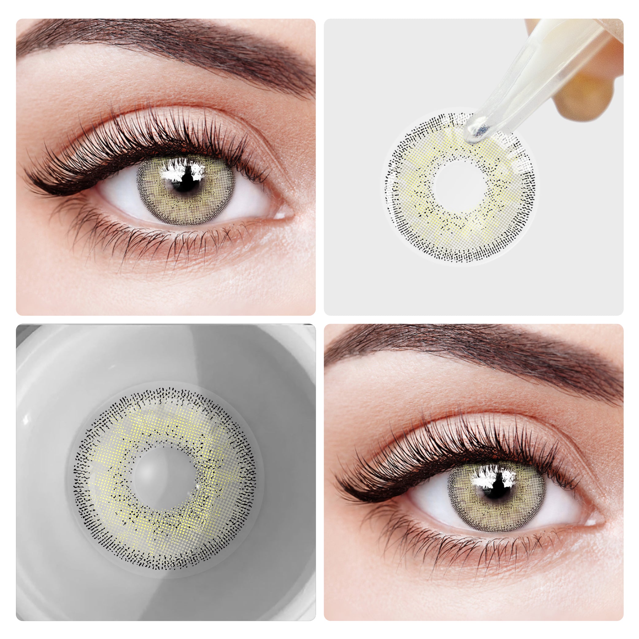 Eyesfav Enigma Gray Colored Contact Lenses