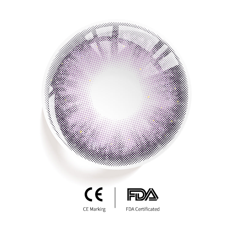 MV Purple Colored Contact Lenses