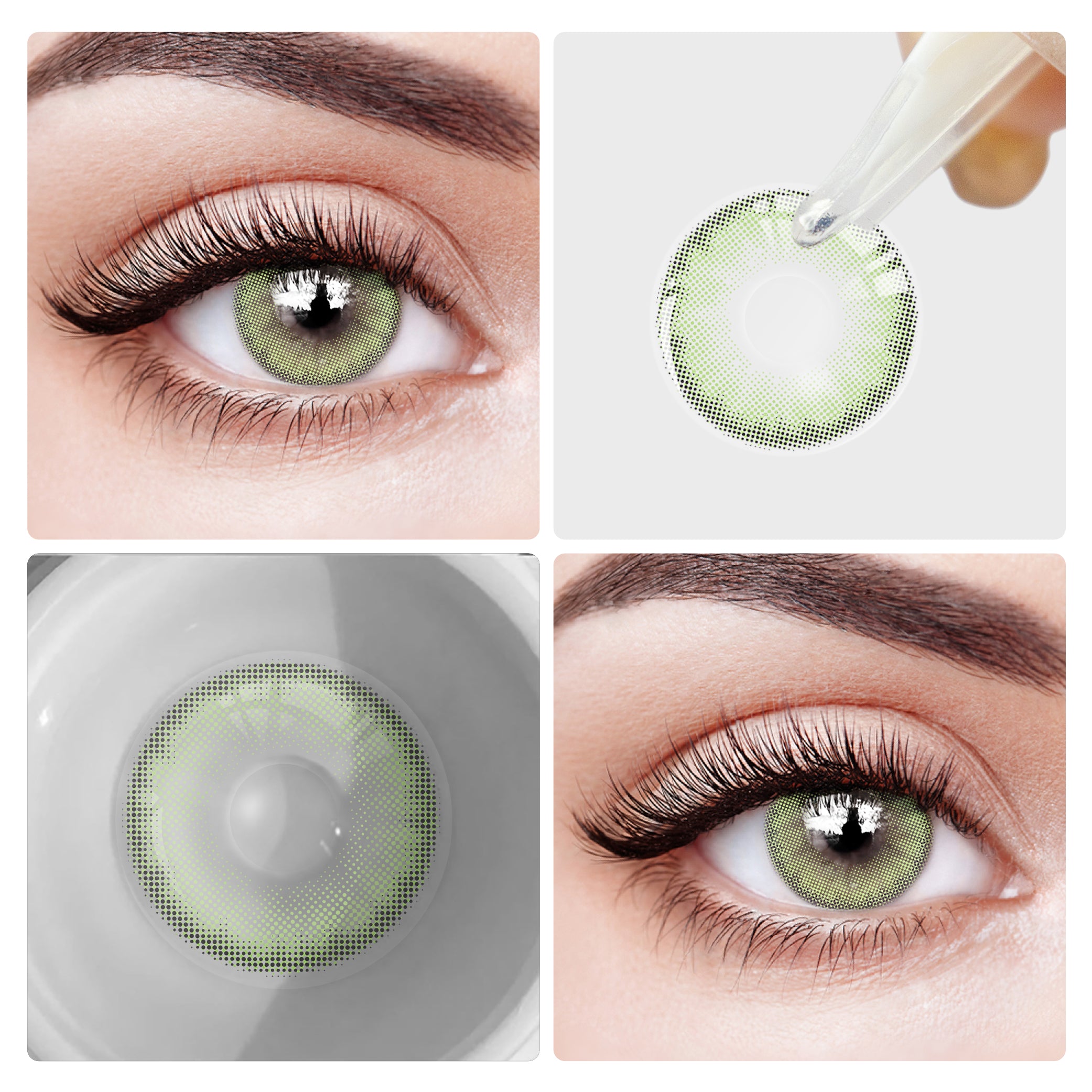 Eyesfav Sicily Green Colored Contact Lenses