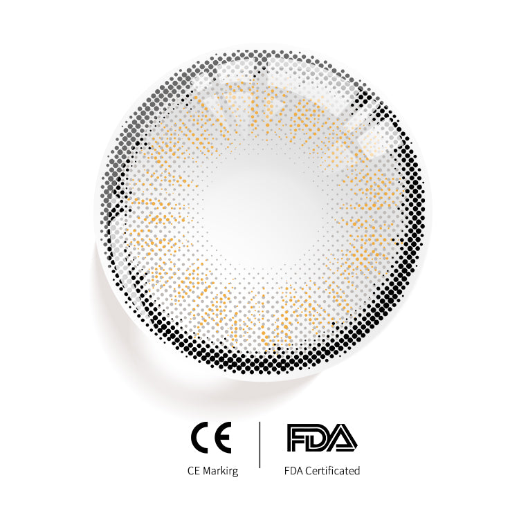 Caribb Gray Colored Contact Lenses