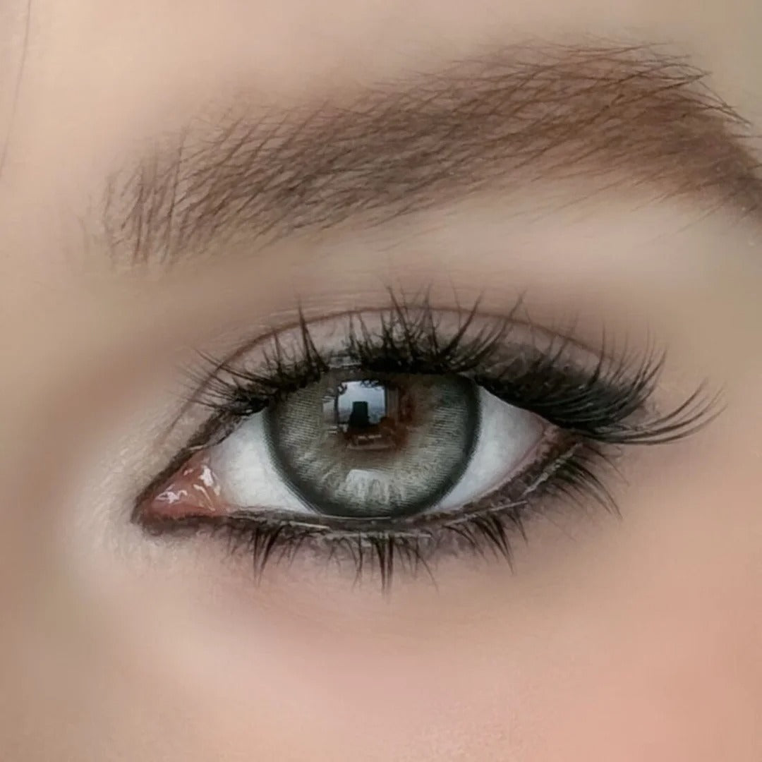 Crystal Ball Gray Colored Contact Lenses