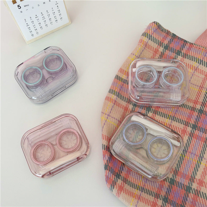 Transparent Fashion Fresh Contact Lens Case