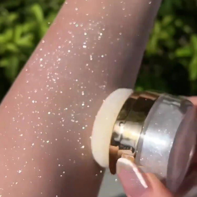 Long-Lasting Glitter Highlighter Stick
