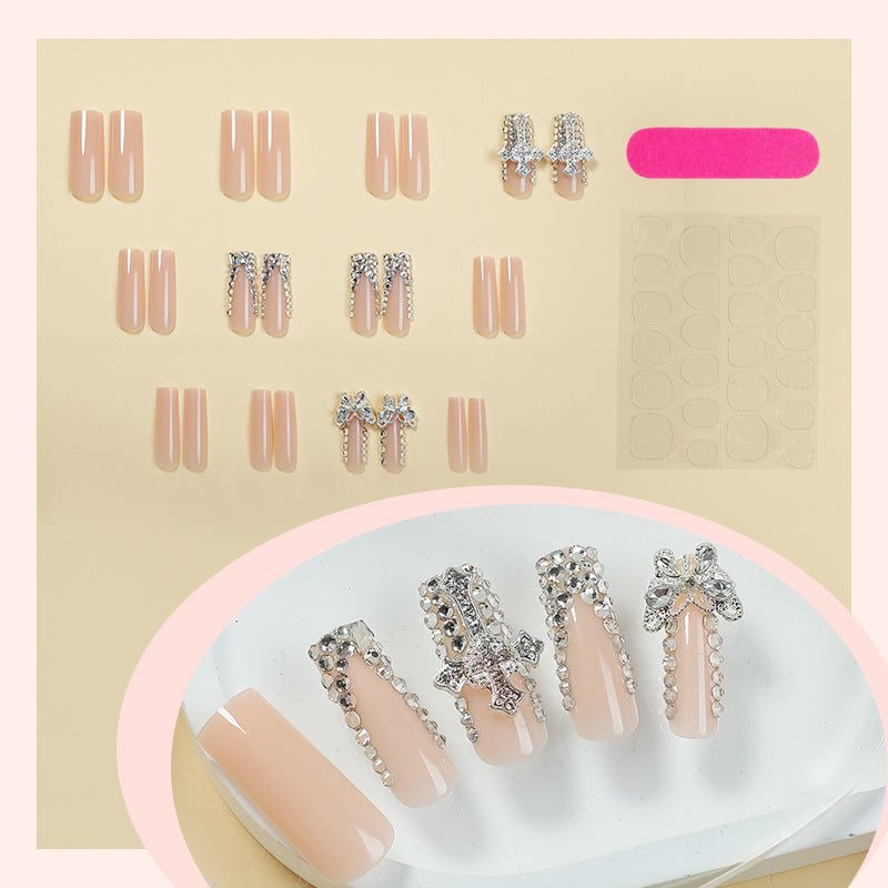 Crusaders Pink Press On Nails