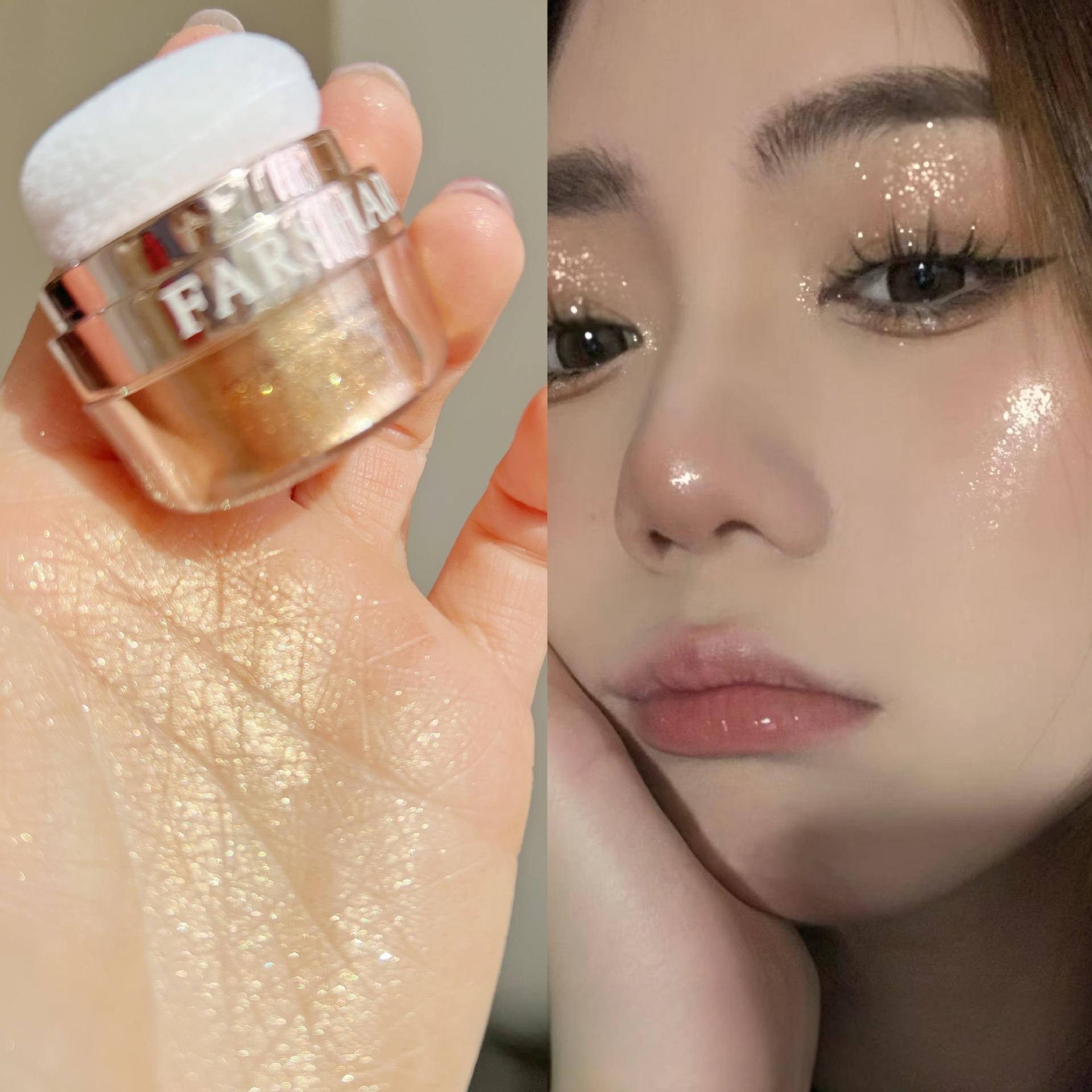 Long-Lasting Glitter Highlighter Stick