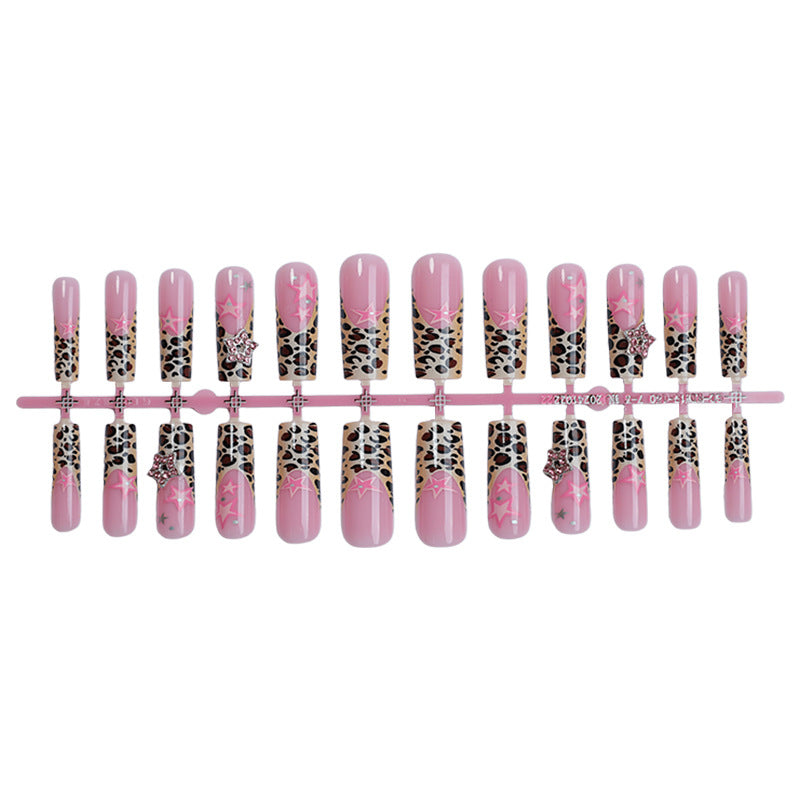 EYESFAV Untamed Glamour Pink Press On Nails