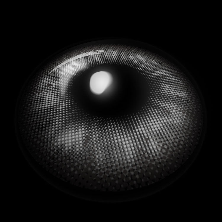Petal Shadow Gray Contact Lenses 3D Display