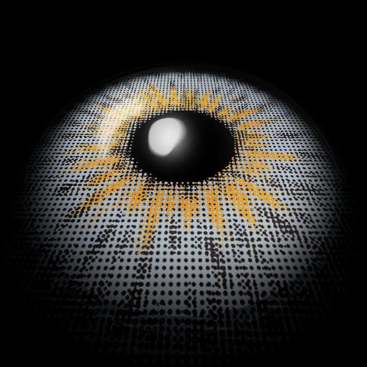 Wildness Wolf Blue-G Colored Contact Lenses 3D Display