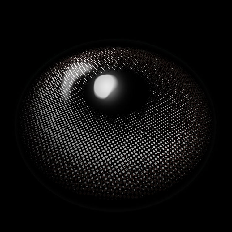 Immersing Gray Colored Contact Lenses 3D Display