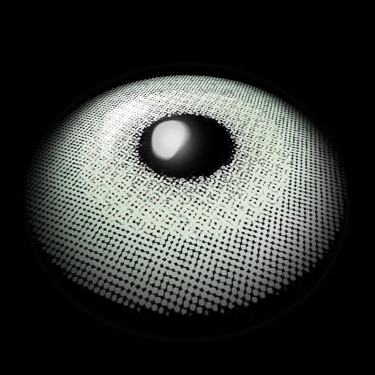 【Prescription】Illusion Green Colored Contact Lenses 3D Display
