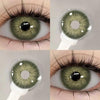 Lentes de contacto de color verde de Nueva York 