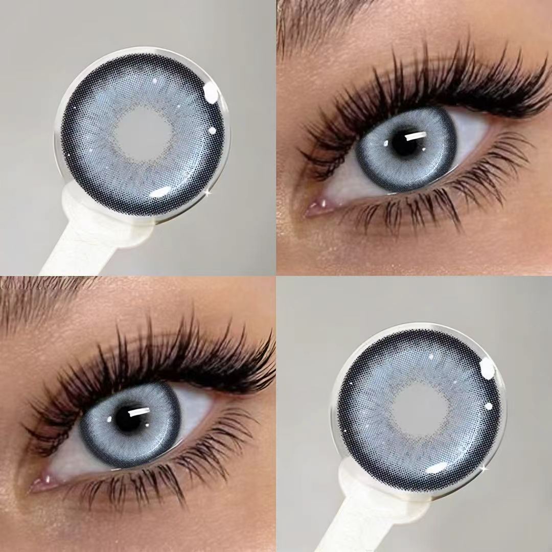 Morandi Blue | Natural 6-Month Colored Contacts | EYESFAV